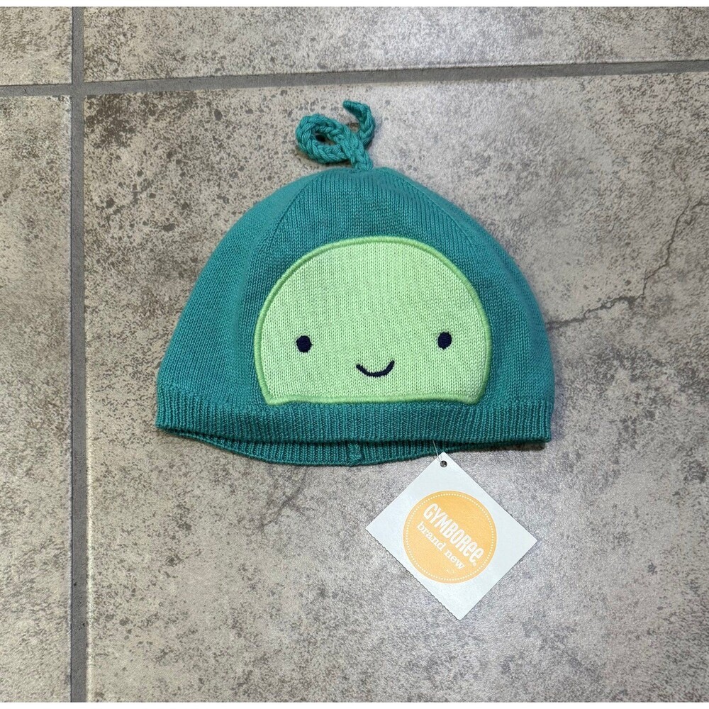 Gymboree Sweet Pea Hat Boys Size 0-3 Months NWT
